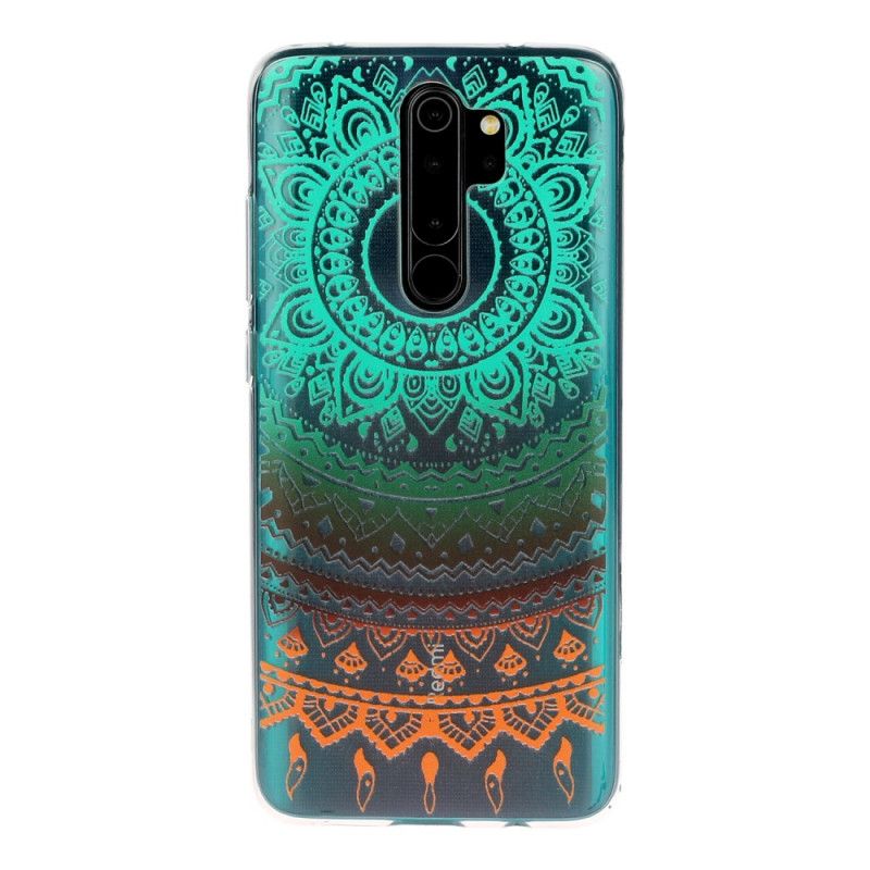 Deksel for Xiaomi Redmi Note 8 Pro Gjennomsiktig Fargerik Mandala