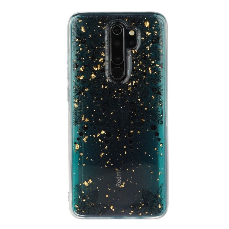 Deksel Xiaomi Redmi Note 8 Pro Gjennomsiktig Grå Mandala