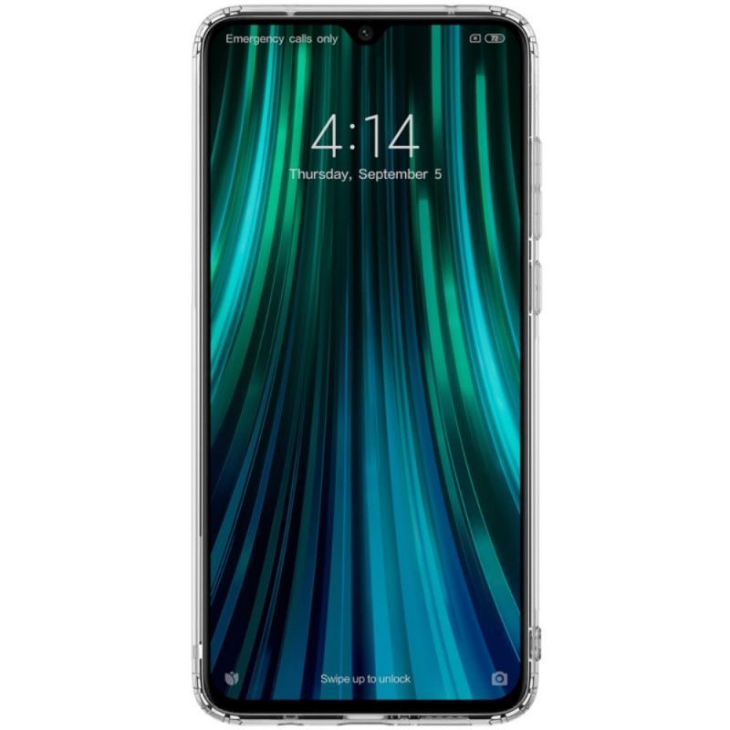 Deksel Xiaomi Redmi Note 8 Pro Hvit Gjennomsiktig Nillkin