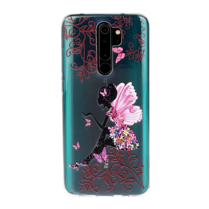 Deksel Xiaomi Redmi Note 8 Pro Mobildeksel Blomsterfe