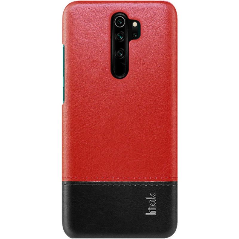 Deksel Xiaomi Redmi Note 8 Pro Rød Mobildeksel Imak Ruiyi Serie Skinneffekt