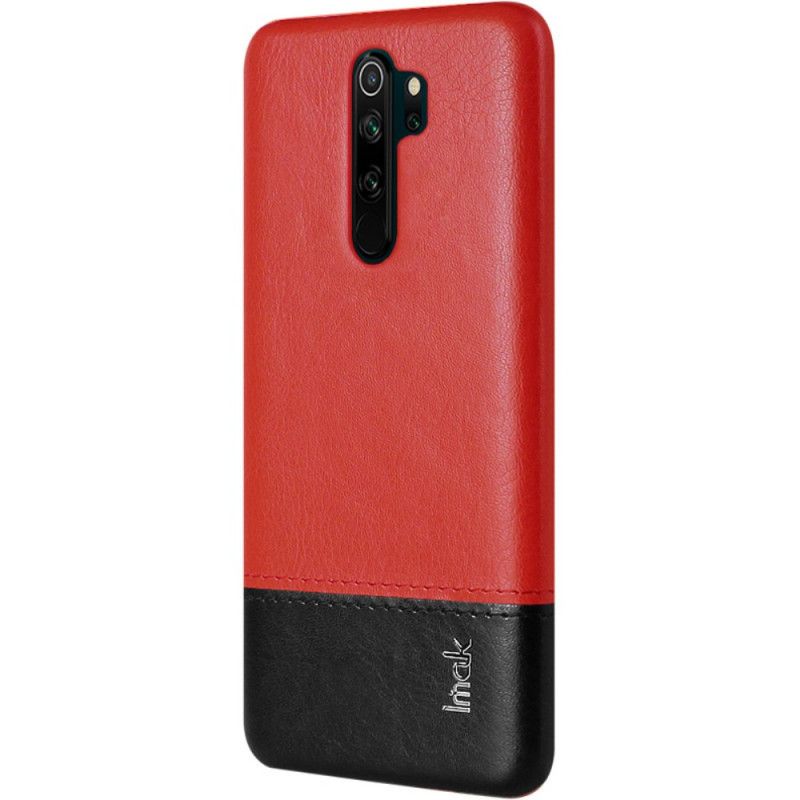 Deksel Xiaomi Redmi Note 8 Pro Rød Mobildeksel Imak Ruiyi Serie Skinneffekt