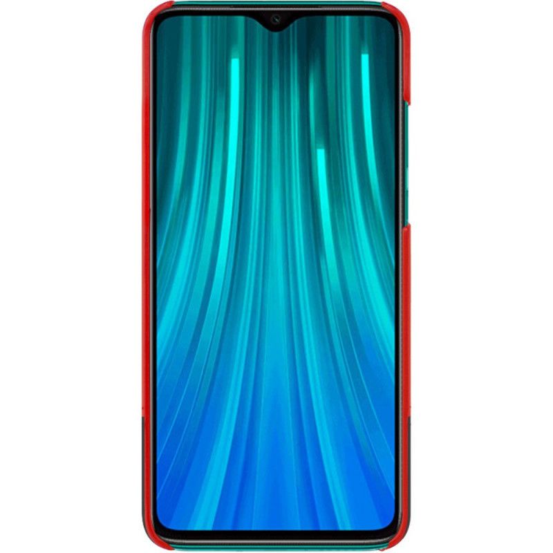 Deksel Xiaomi Redmi Note 8 Pro Rød Mobildeksel Imak Ruiyi Serie Skinneffekt