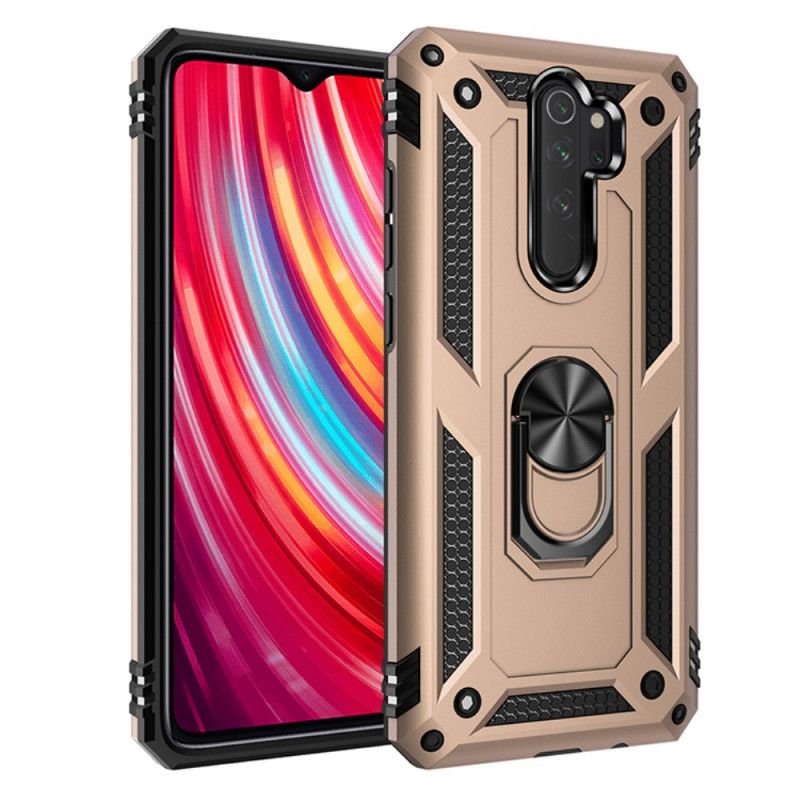 Deksel Xiaomi Redmi Note 8 Pro Svart Premium Ring Anti-fall