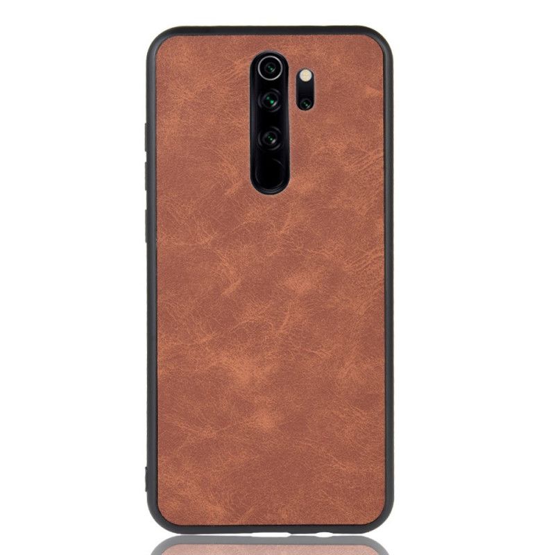 Deksel Xiaomi Redmi Note 8 Pro Svart Skinneffekt I Vintage Utseende