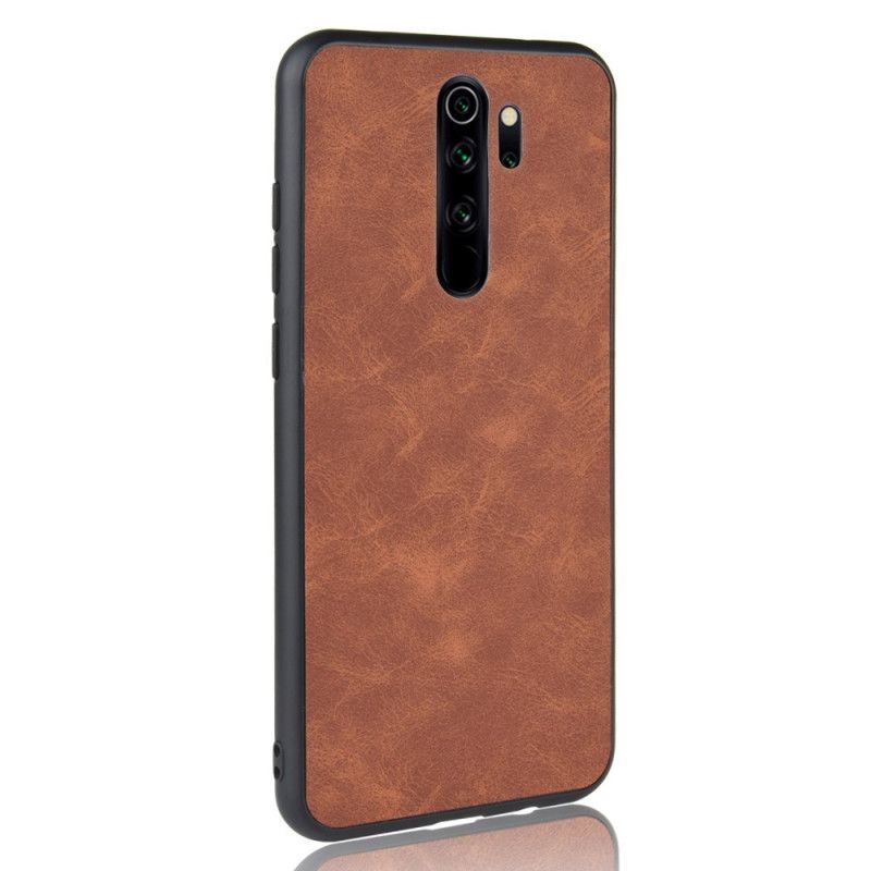 Deksel Xiaomi Redmi Note 8 Pro Svart Skinneffekt I Vintage Utseende