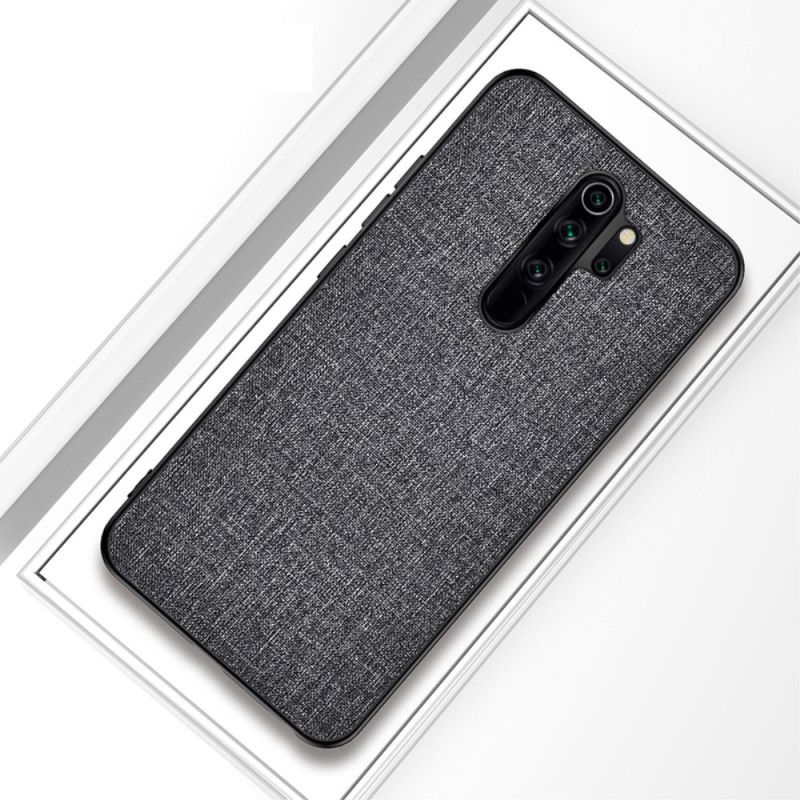 Deksel Xiaomi Redmi Note 8 Pro Svart Stofftekstur Beskyttelse