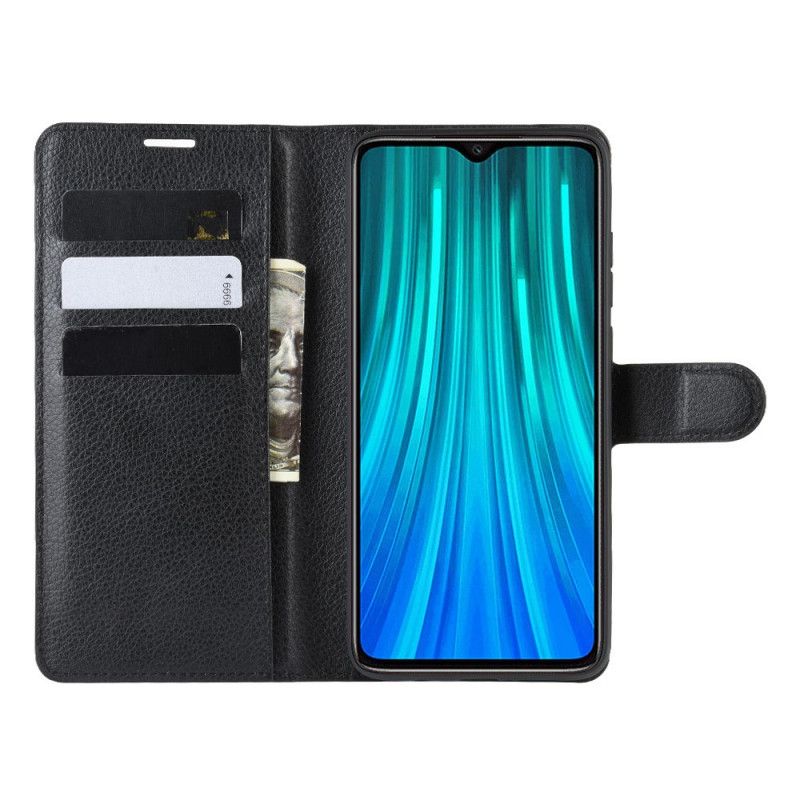 Folio Deksel for Xiaomi Redmi Note 8 Pro Svart Klassisk