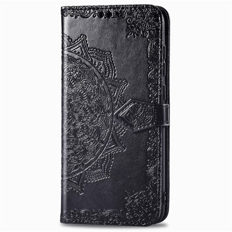 Folio Deksel for Xiaomi Redmi Note 8 Pro Svart Middelaldermandala