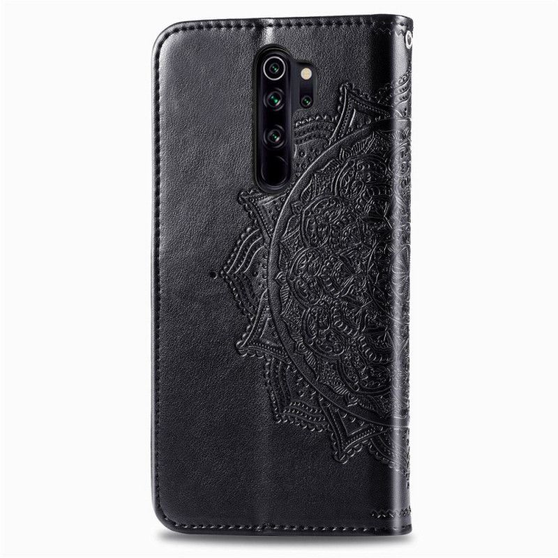 Folio Deksel for Xiaomi Redmi Note 8 Pro Svart Middelaldermandala