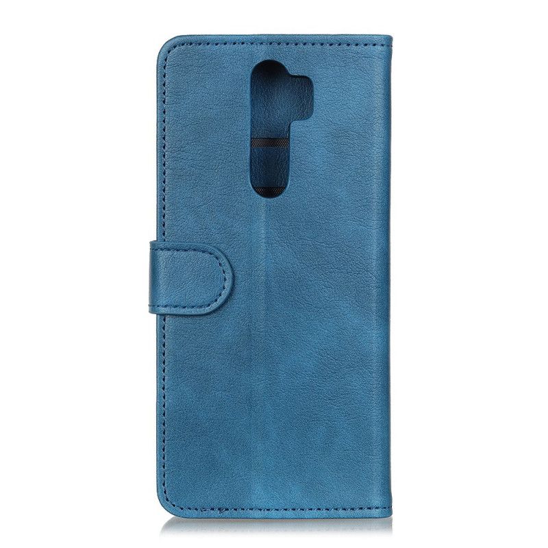 Folio Deksel for Xiaomi Redmi Note 8 Pro Svart Mynt Skinneffekt