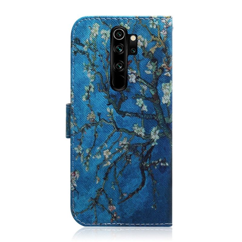 Folio Deksel Xiaomi Redmi Note 8 Pro Blomstrende Grener