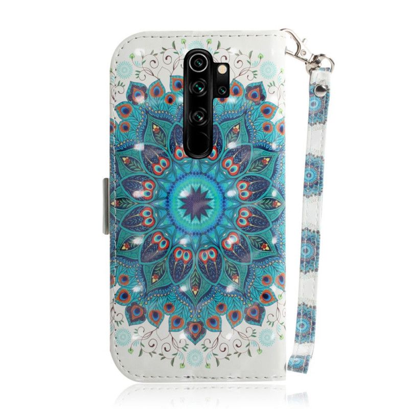 Folio Deksel Xiaomi Redmi Note 8 Pro Mesterlig Mandala Med Tanga