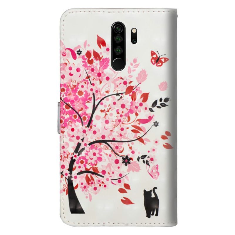 Folio Deksel Xiaomi Redmi Note 8 Pro Rosa Tre Beskyttelse