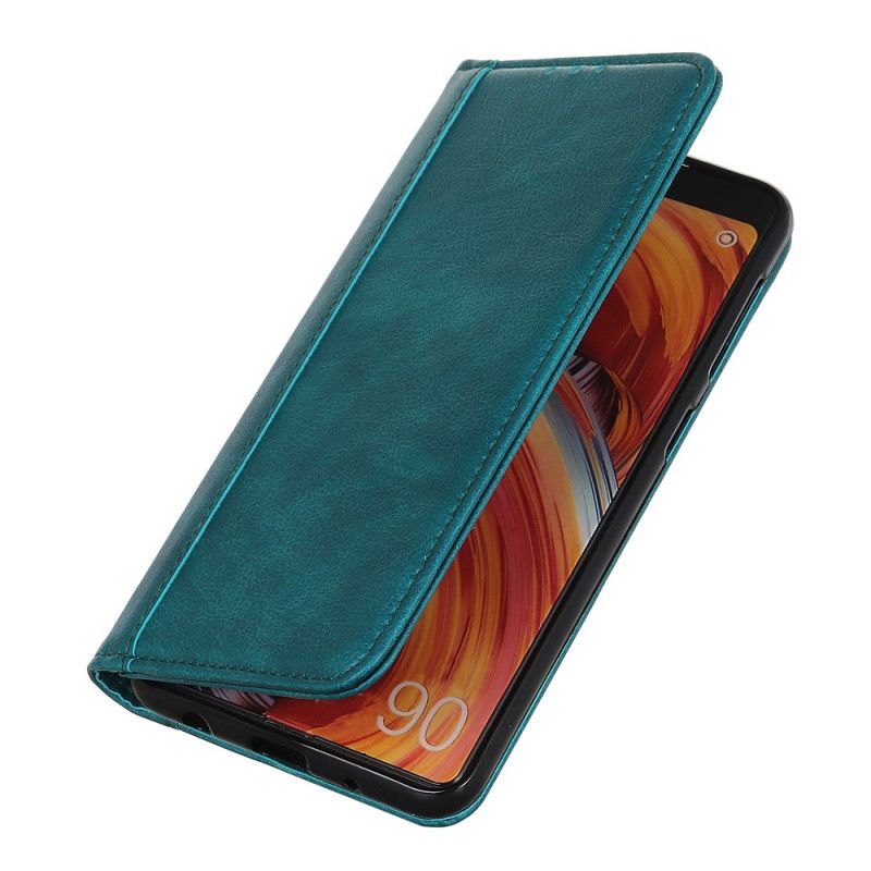 Folio Deksel Xiaomi Redmi Note 8 Pro Svart Delt Lychee-Versjon