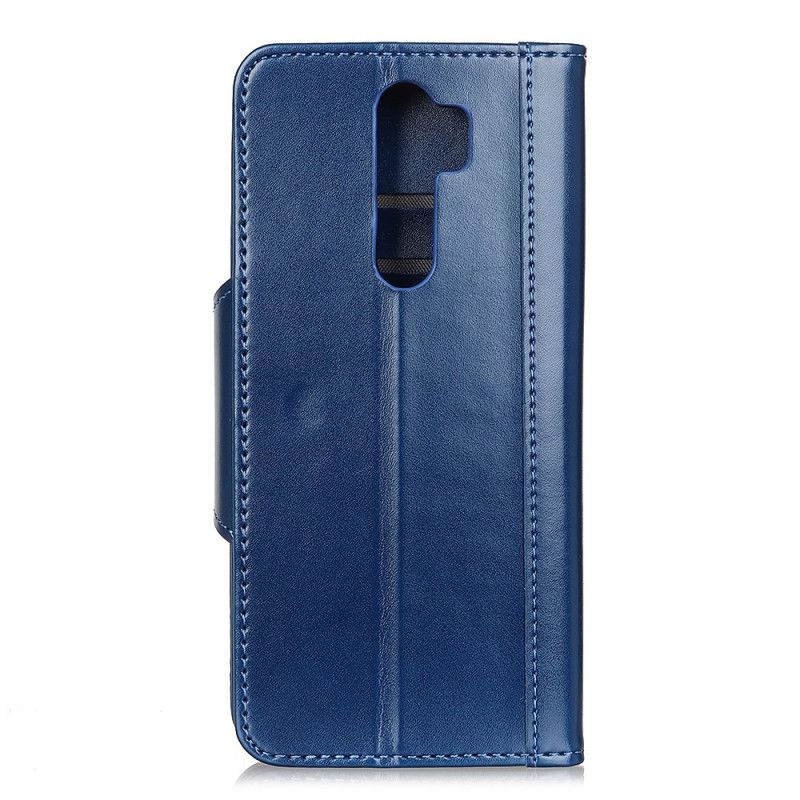 Folio Deksel Xiaomi Redmi Note 8 Pro Svart Eleganse Nedleggelse I Imitert Skinn Beskyttelse