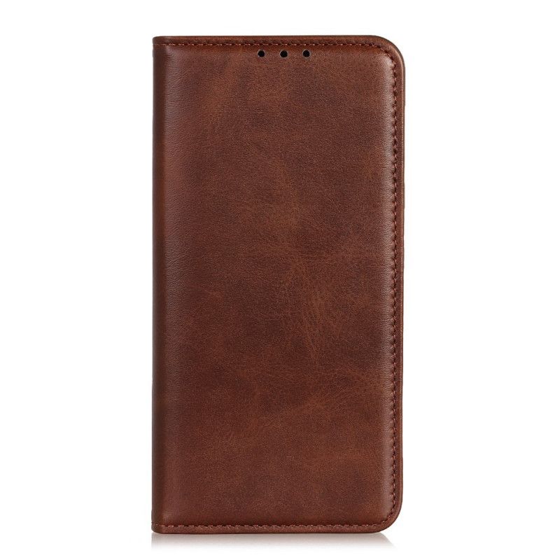 Folio Deksel Xiaomi Redmi Note 8 Pro Svart Elegant Delt Skinn