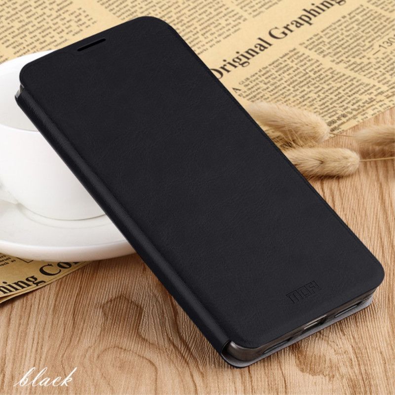 Folio Deksel Xiaomi Redmi Note 8 Pro Svart Mofi Vintage Klassisk