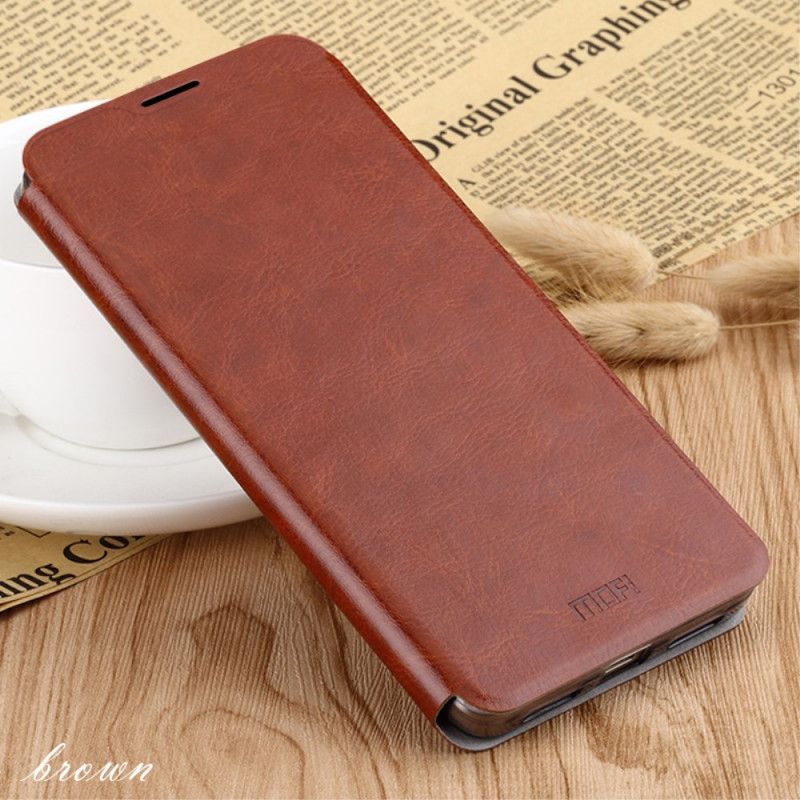 Folio Deksel Xiaomi Redmi Note 8 Pro Svart Mofi Vintage Klassisk