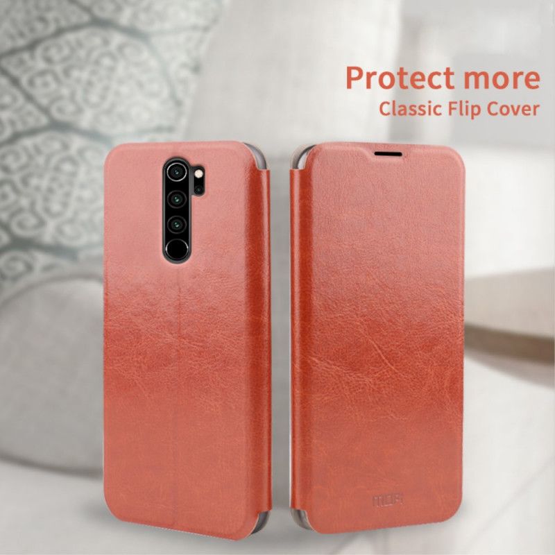 Folio Deksel Xiaomi Redmi Note 8 Pro Svart Mofi Vintage Klassisk