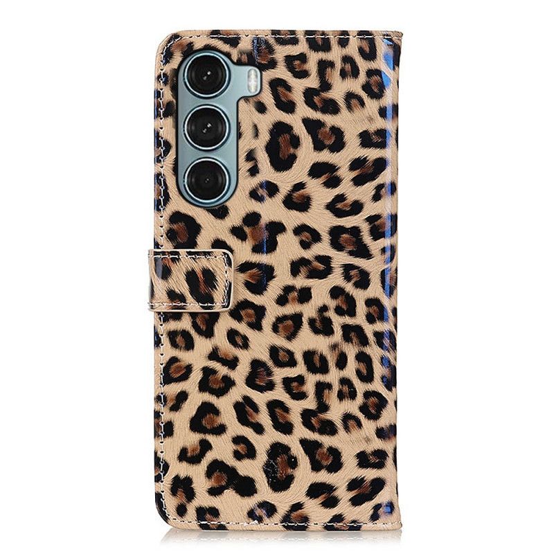 Folio Deksel Moto G200 5g Leopard