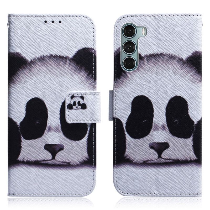 Folio Deksel Moto G200 5g Panda Face