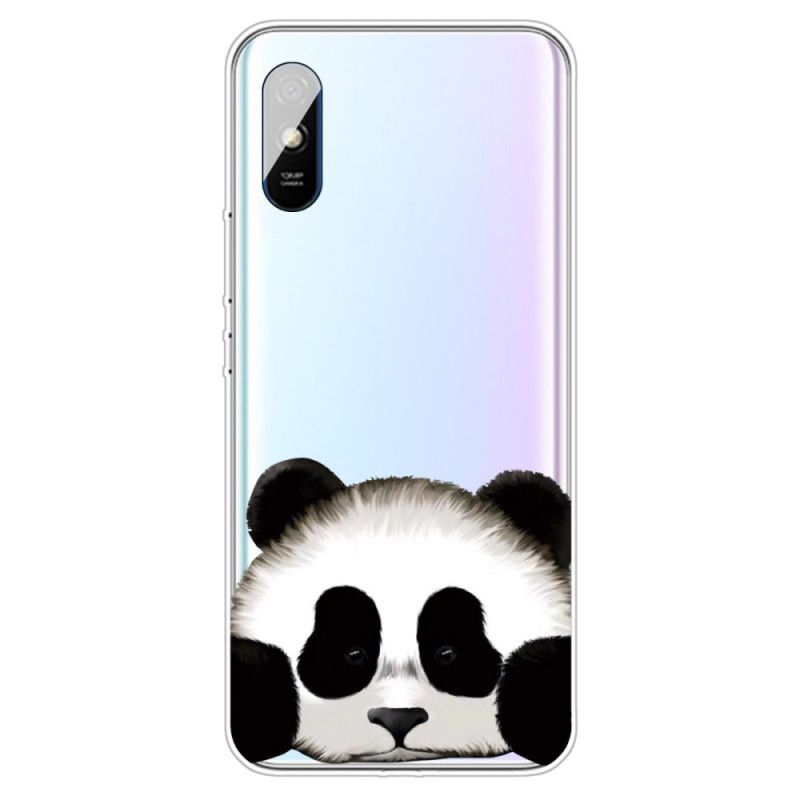 Deksel for Xiaomi Redmi 9A Gjennomsiktig Panda