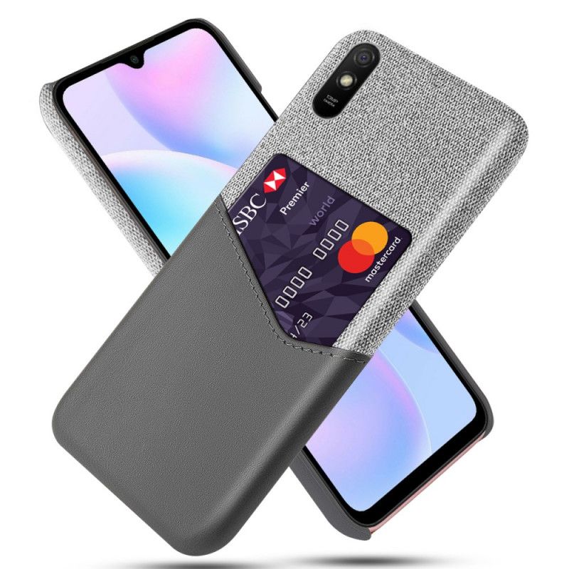 Deksel for Xiaomi Redmi 9A Svart Ksq Kortholder