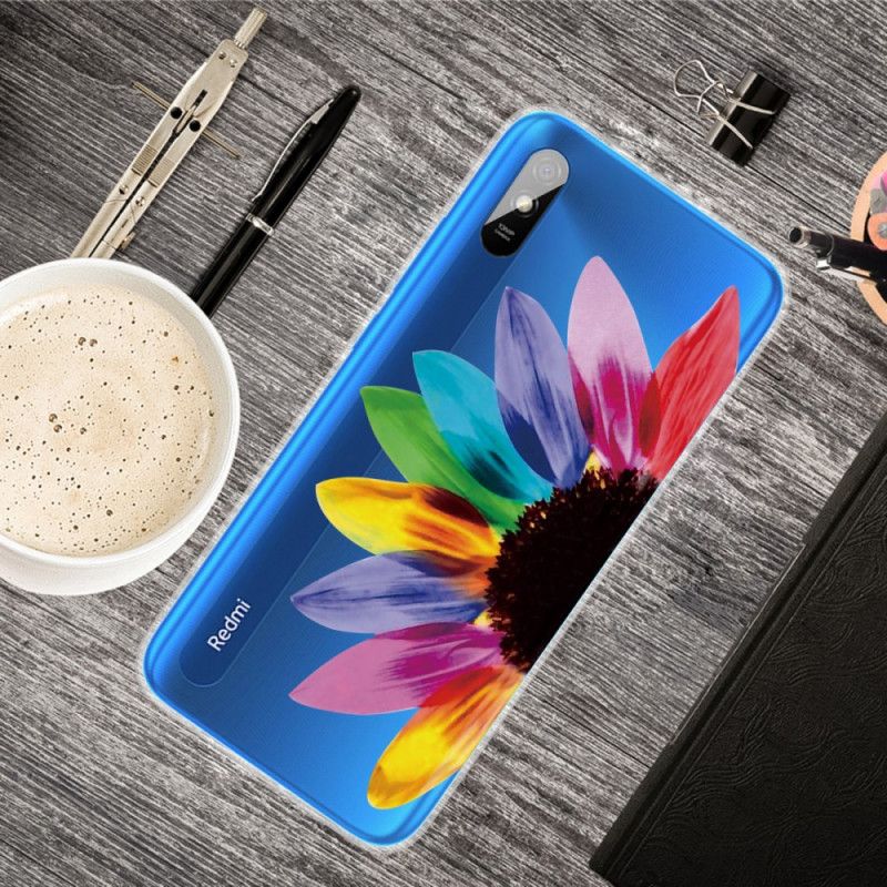 Deksel Xiaomi Redmi 9A Farget Blomst