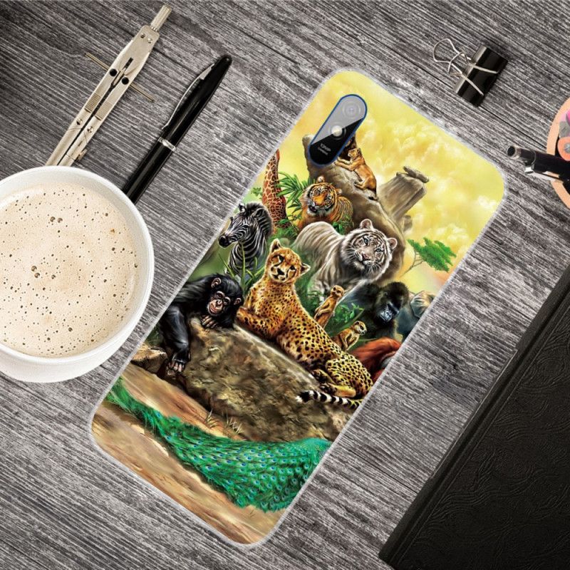 Deksel Xiaomi Redmi 9A Mobildeksel Safaridyr