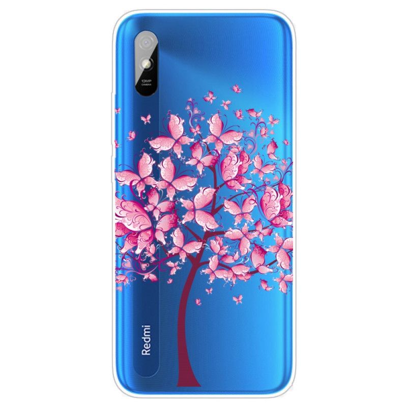 Deksel Xiaomi Redmi 9A Rosa Tretopp Beskyttelse