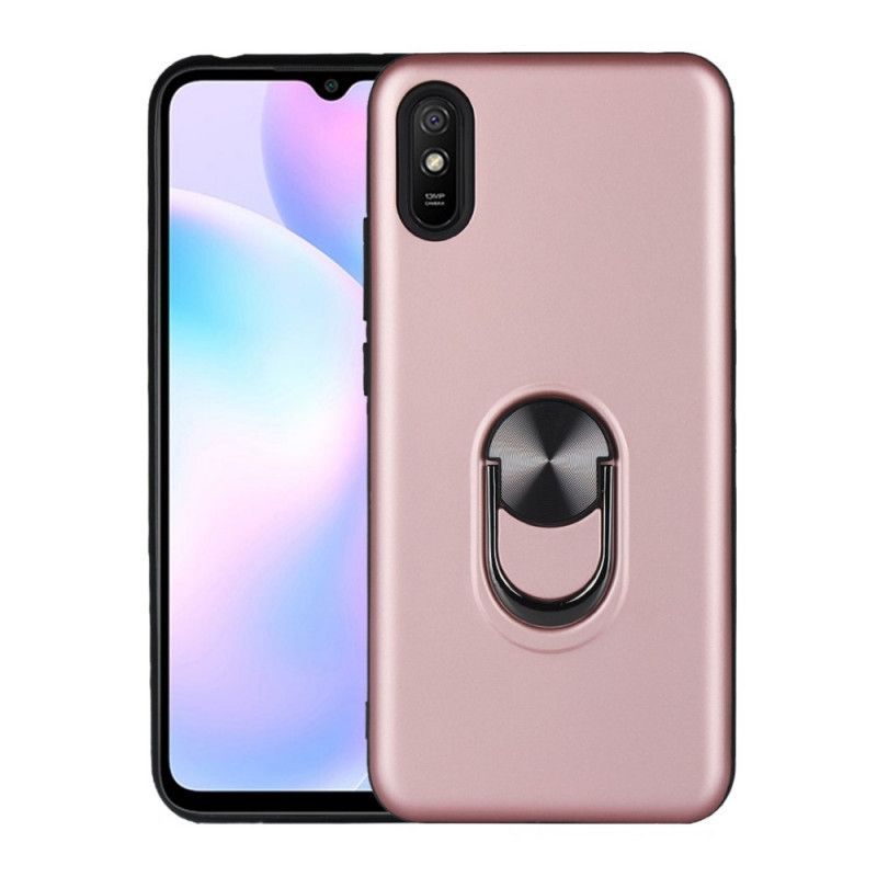 Deksel Xiaomi Redmi 9A Svart Avtakbar Med Støttering