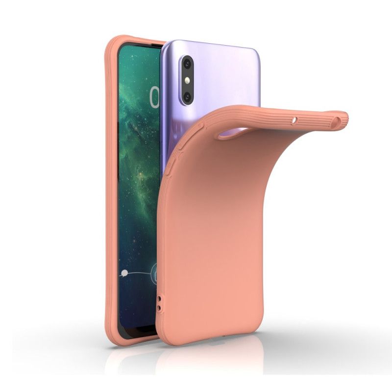 Deksel Xiaomi Redmi 9A Svart Fleksibel Mattsilikon