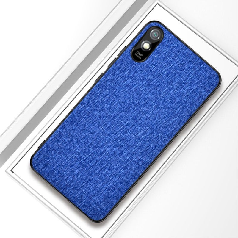 Deksel Xiaomi Redmi 9A Svart Hybrid Stoffdesign