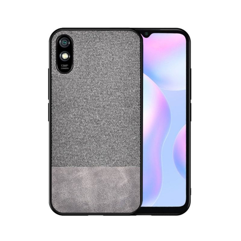 Deksel Xiaomi Redmi 9A Svart Kunststoff Skinnbit