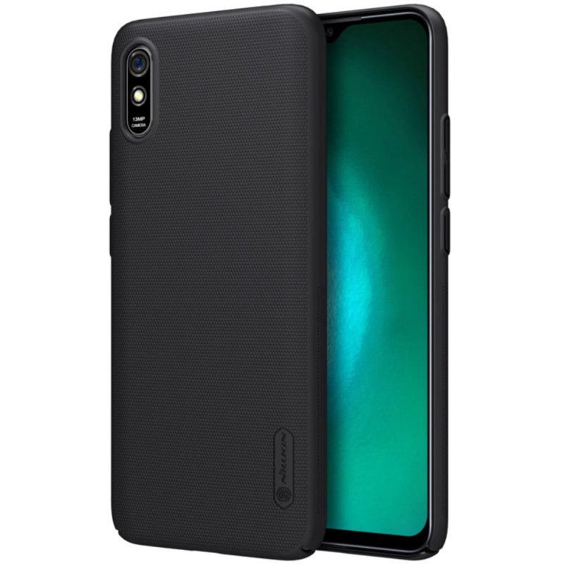 Deksel Xiaomi Redmi 9A Svart Mobildeksel Stiv Frostet Nillkin