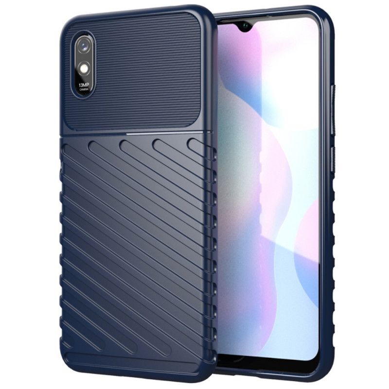 Deksel Xiaomi Redmi 9A Svart Mobildeksel Tordenserie