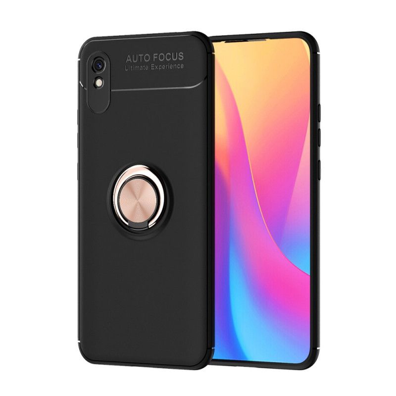 Deksel Xiaomi Redmi 9A Svart Roterende Ring Anti-fall