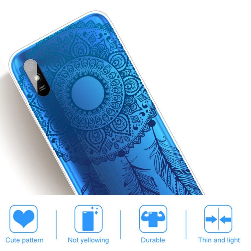 Deksel Xiaomi Redmi 9A Unik Blomstermandala Beskyttelse