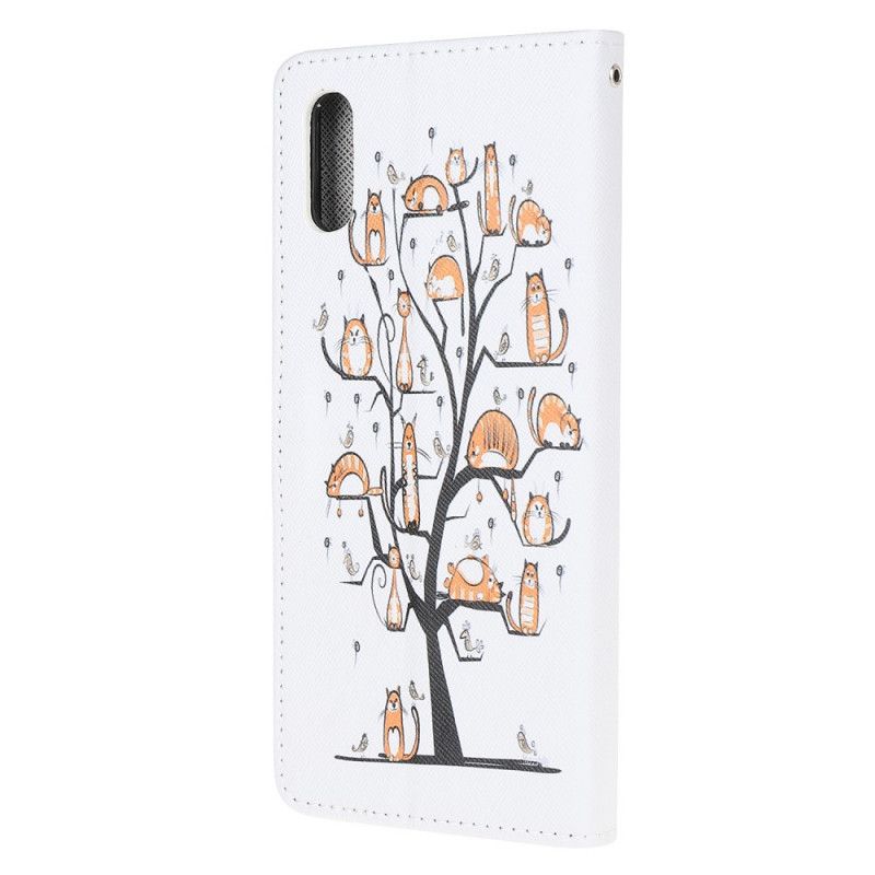 Folio Deksel for Xiaomi Redmi 9A Funky Tanga Katter