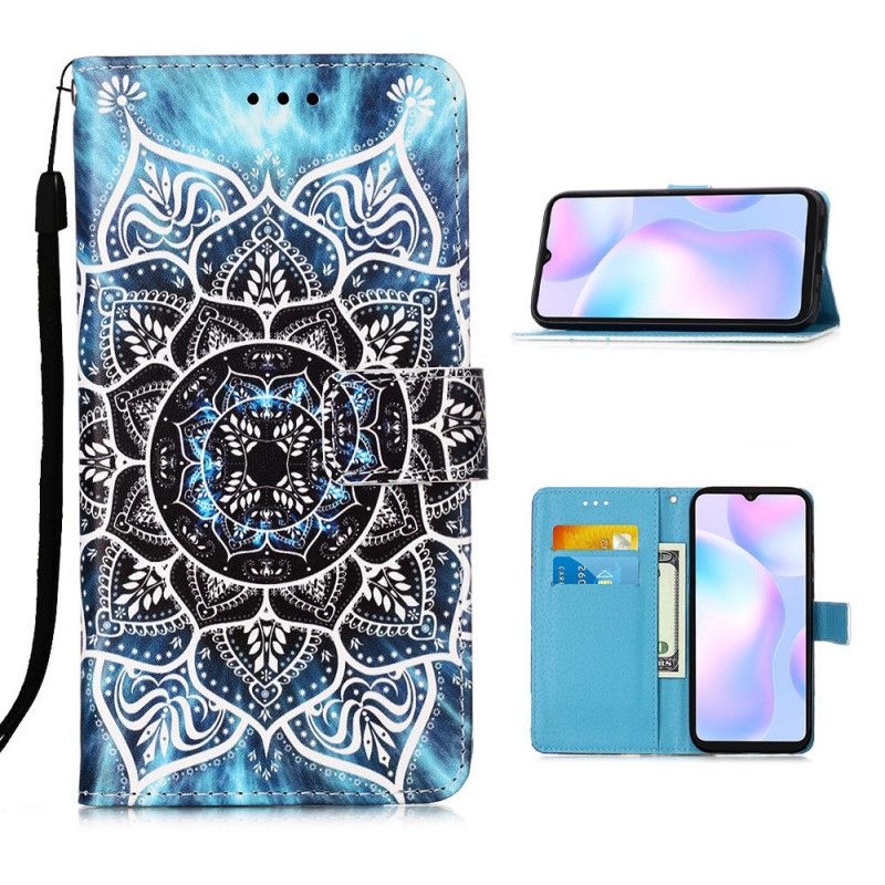 Folio Deksel for Xiaomi Redmi 9A Svart Tanga Mandala