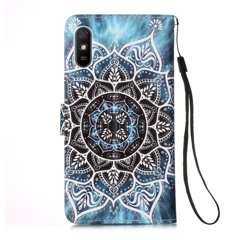 Folio Deksel for Xiaomi Redmi 9A Svart Tanga Mandala