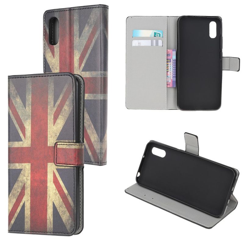 Folio Deksel Xiaomi Redmi 9A Englands Flagg Anti-fall