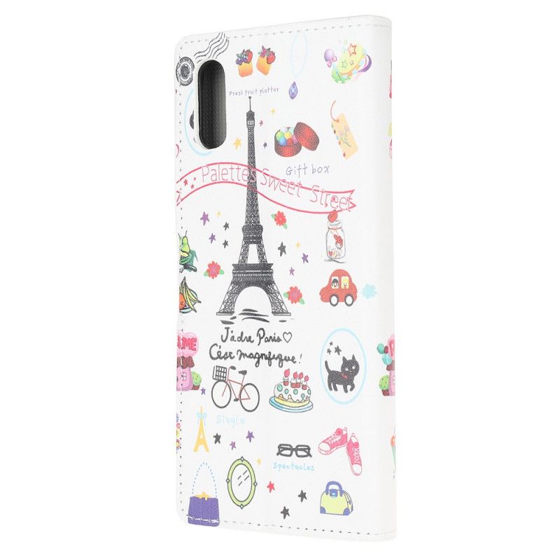 Folio Deksel Xiaomi Redmi 9A Jeg Elsker Paris