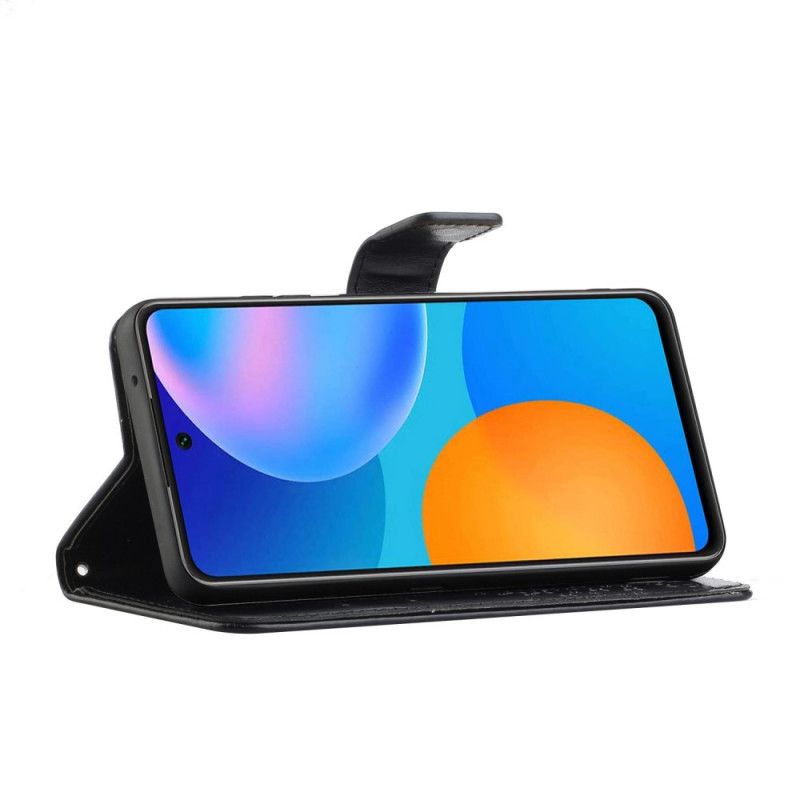 Folio Deksel for Xiaomi Redmi Note 10 Pro Svart Tre Og Tangaugler