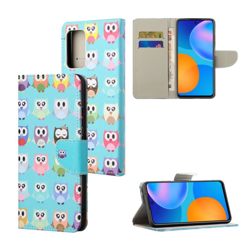 Folio Deksel for Xiaomi Redmi Note 10 Pro Ugler