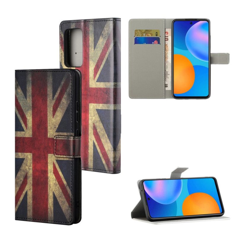 Folio Deksel Xiaomi Redmi Note 10 Pro Englands Flagg Anti-fall