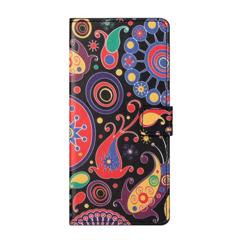 Folio Deksel Xiaomi Redmi Note 10 Pro Galakse Design Anti-fall