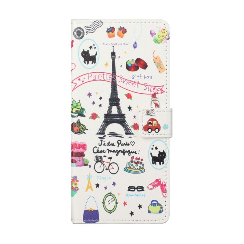 Folio Deksel Xiaomi Redmi Note 10 Pro Jeg Elsker Paris Anti-fall