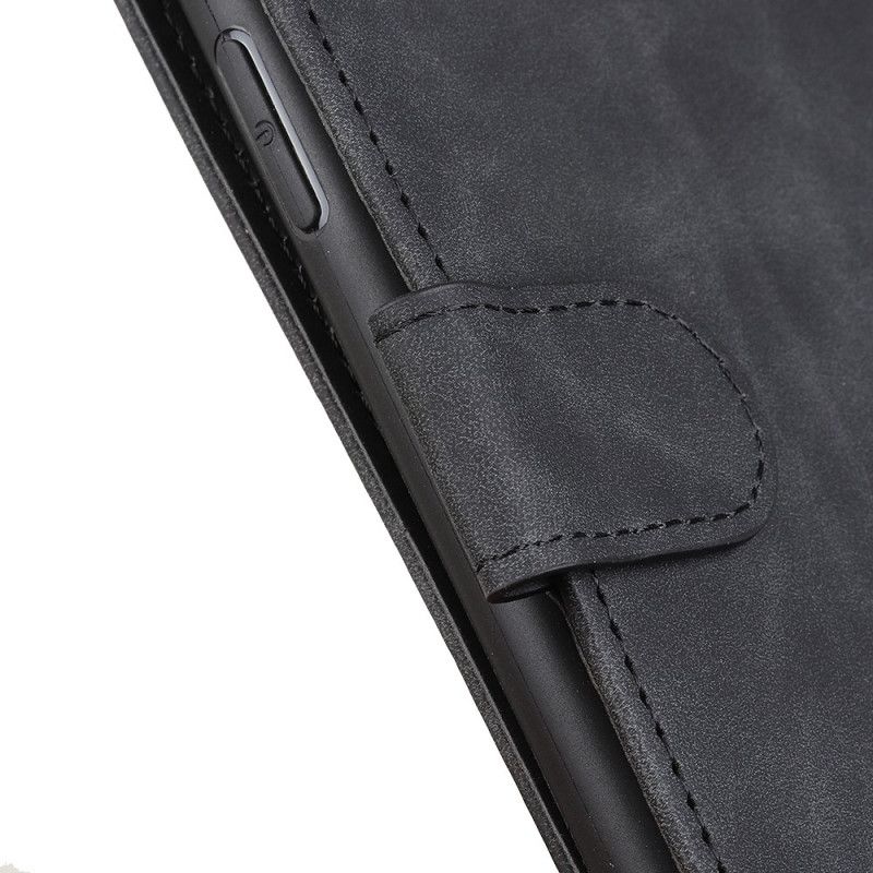 Folio Deksel Xiaomi Redmi Note 10 Pro Svart Vintage Khazneh-Skinneffekt